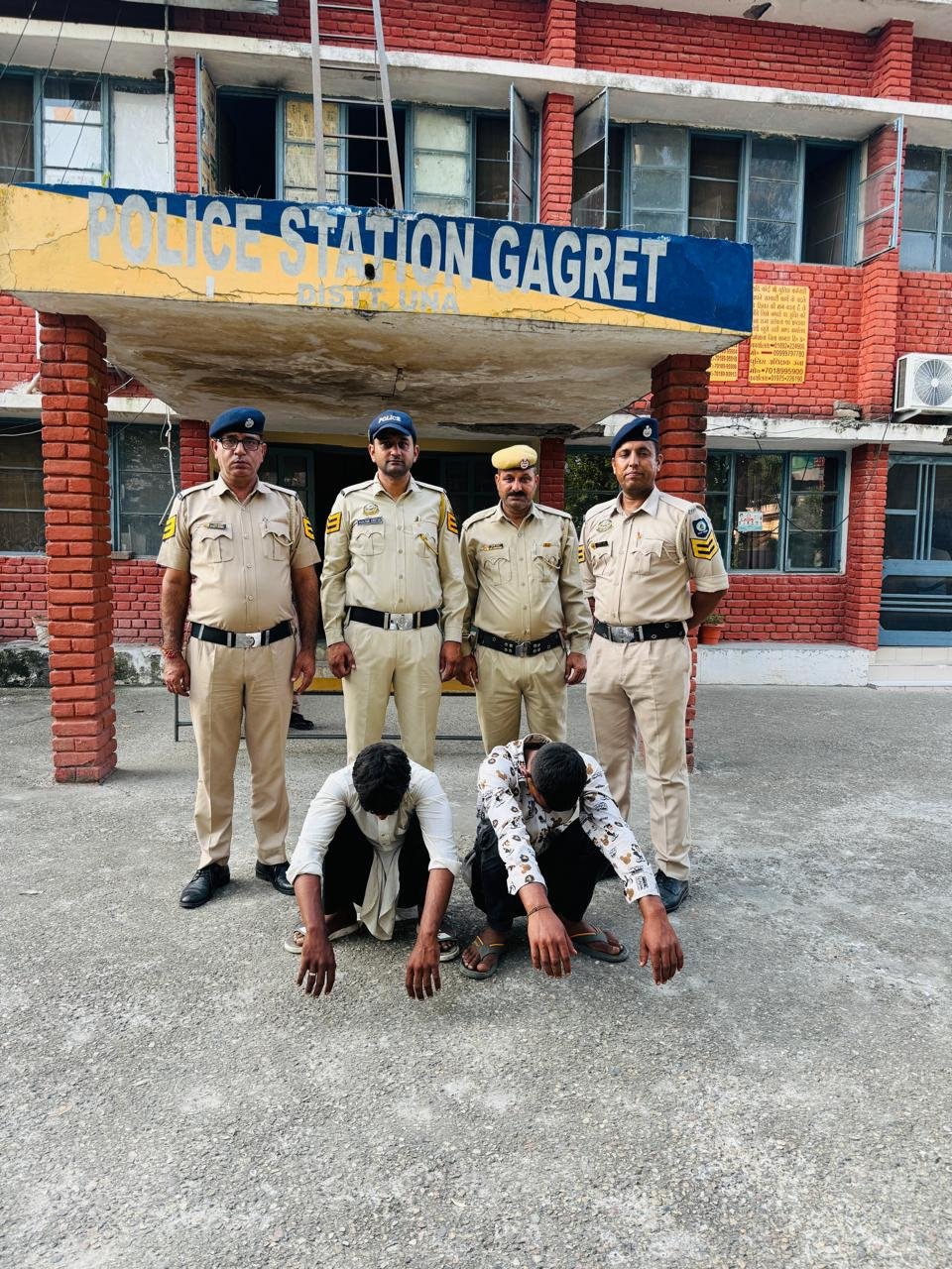 गगरेट: गहने चोरी के आरोपी पुलिस ने पकड़े, कैश व आभूषण बरामद