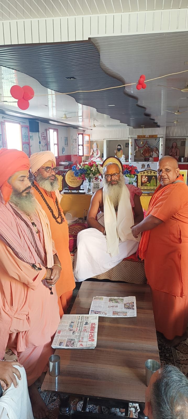 देव भूमि हिमाचल प्रदेश में इस्लामिक जिहाद के खिलाफ संघर्ष कर रहे सन्त को किया सम्मानित: यति सत्यदेवानंद सरस्वती महाराज