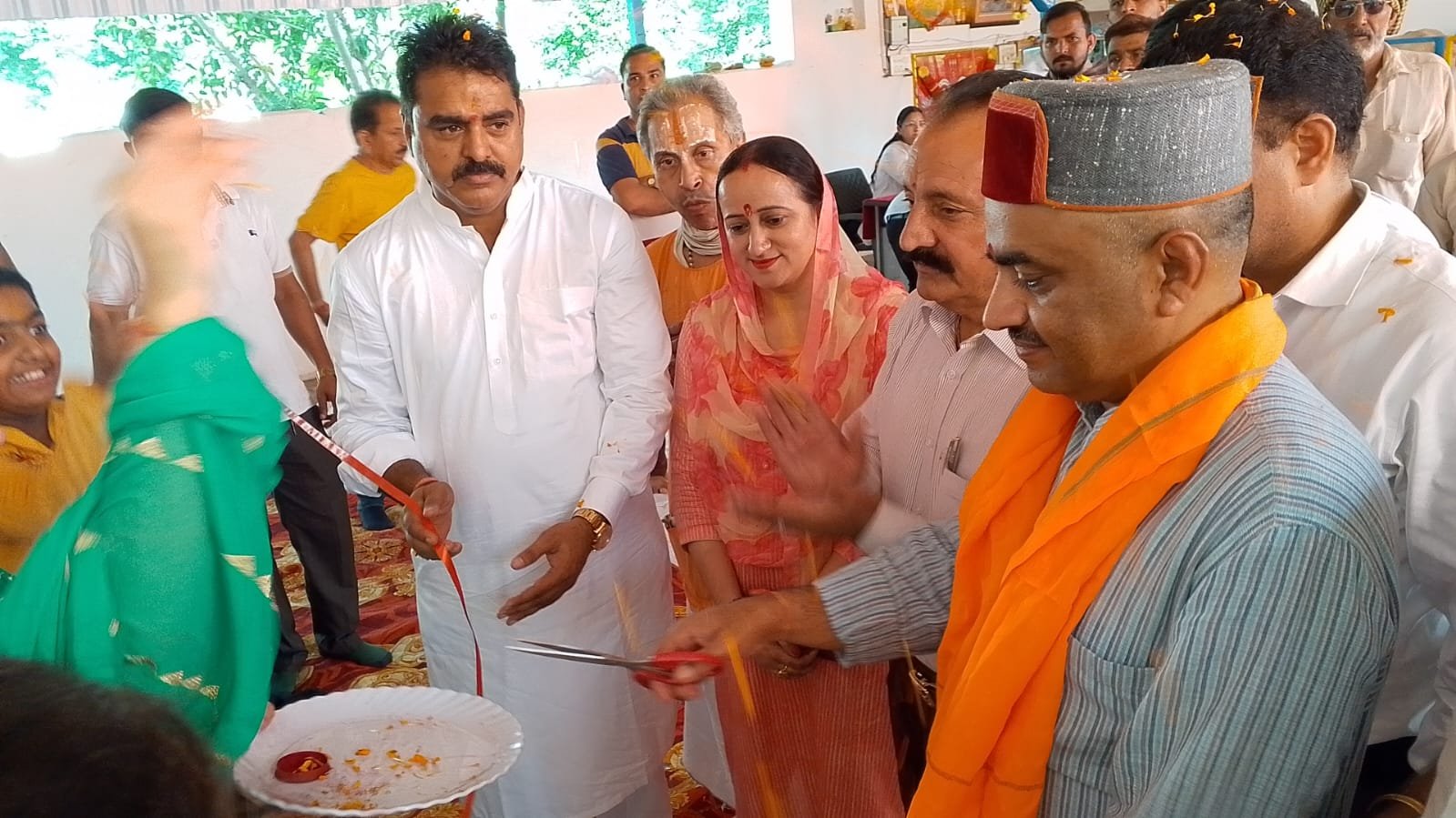 प्रधानमंत्री नरेंद्र मोदी के जन्मदिवस पर थाना में 201 लोगों ने किया स्वेच्छिक रक्तदान