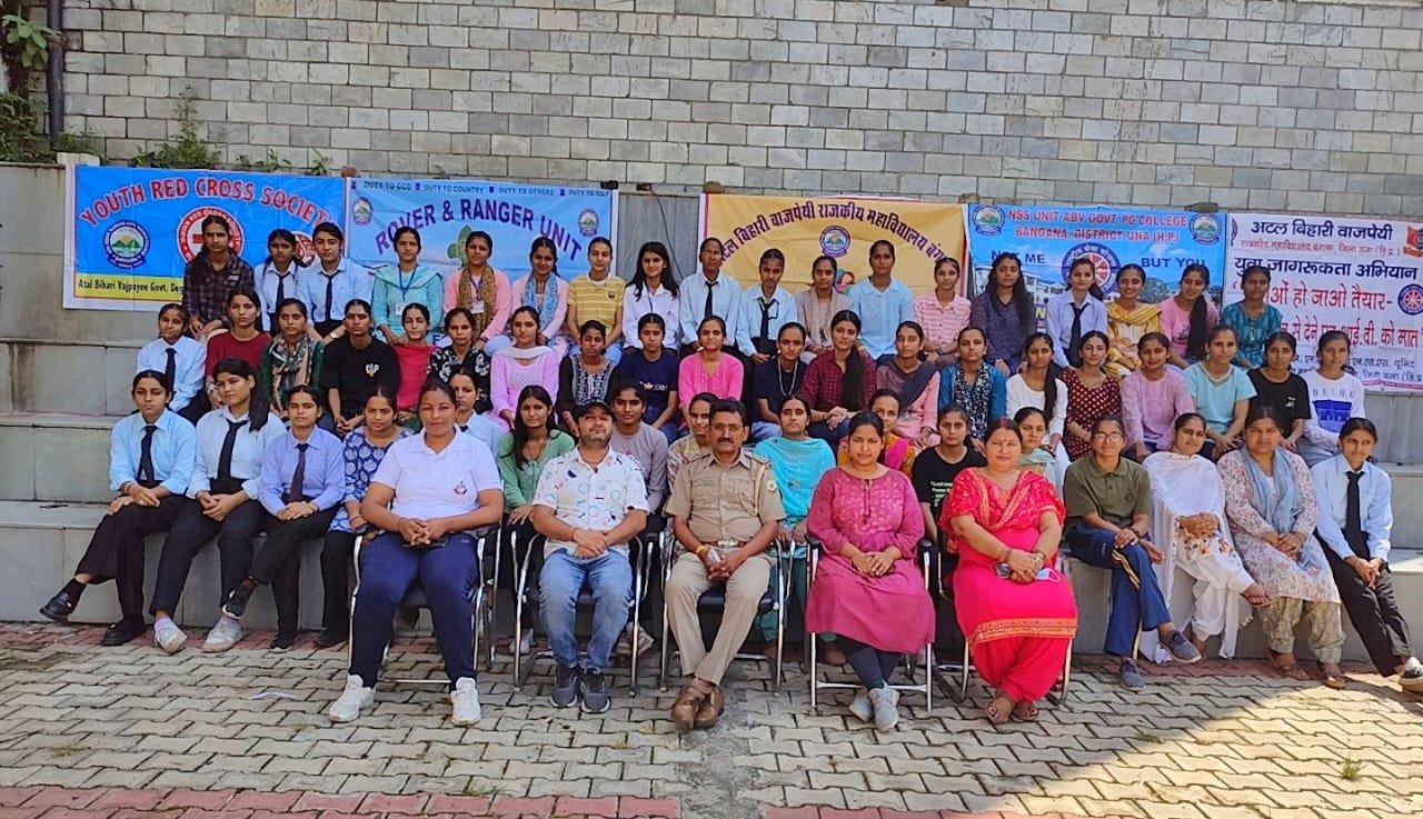 राजकीय महाविद्यालय बंगाणा में छात्राओं के लिए आत्मरक्षा प्रशिक्षण का आयोजन