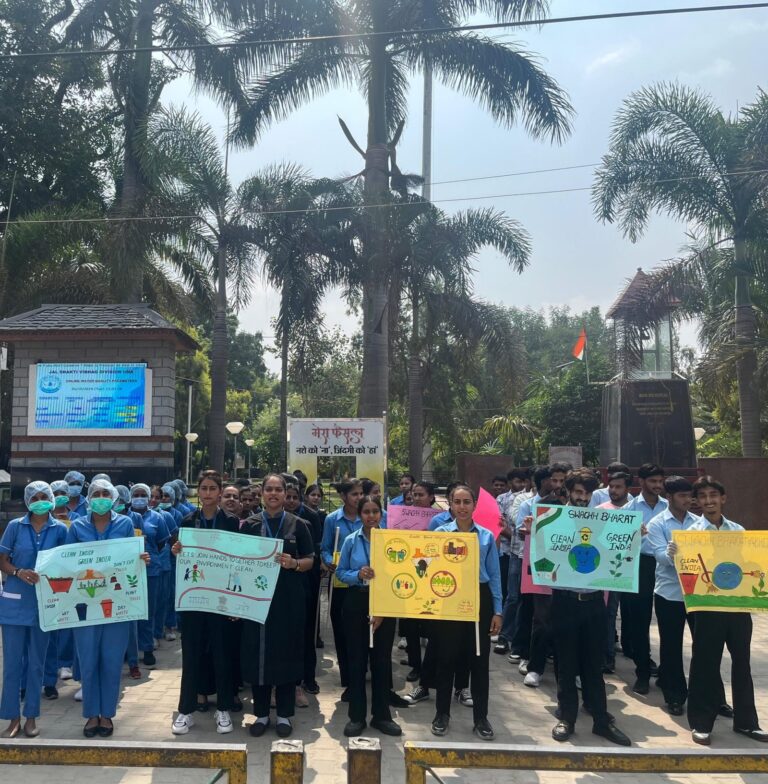 अंबुजा फाउंडेशन स्किल इंस्टीट्यूट सेडी द्वारा स्वच्छ भारत अभियान दिवस मनाया