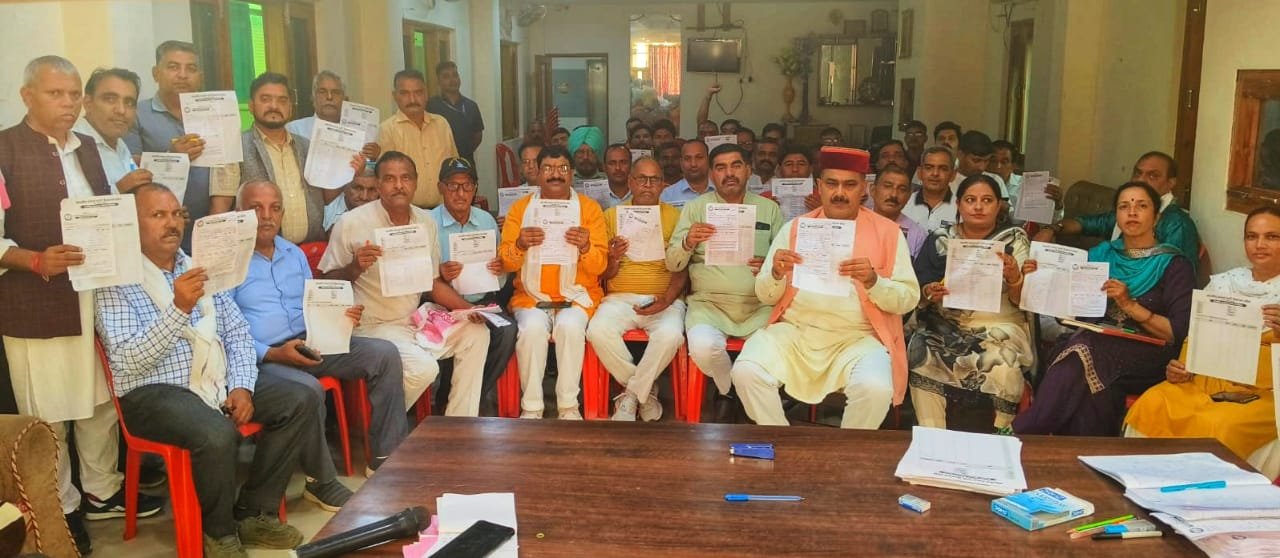 बंगाणा भाजपा कार्यालय बैठक में 64 भाजपा के सक्रिय सदस्य बने, भाजपा नेता भुट्टो रहे मौजूद
