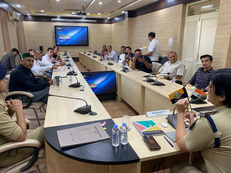बीबीएन में त्योहारों के चलते जिला पुलिस बद्​दी ने जारी किया यातायात प्लान