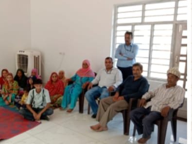 डीयूग़ली पंचायत में जन सुरक्षा स्कीम के तहत कैंप का आयोजन