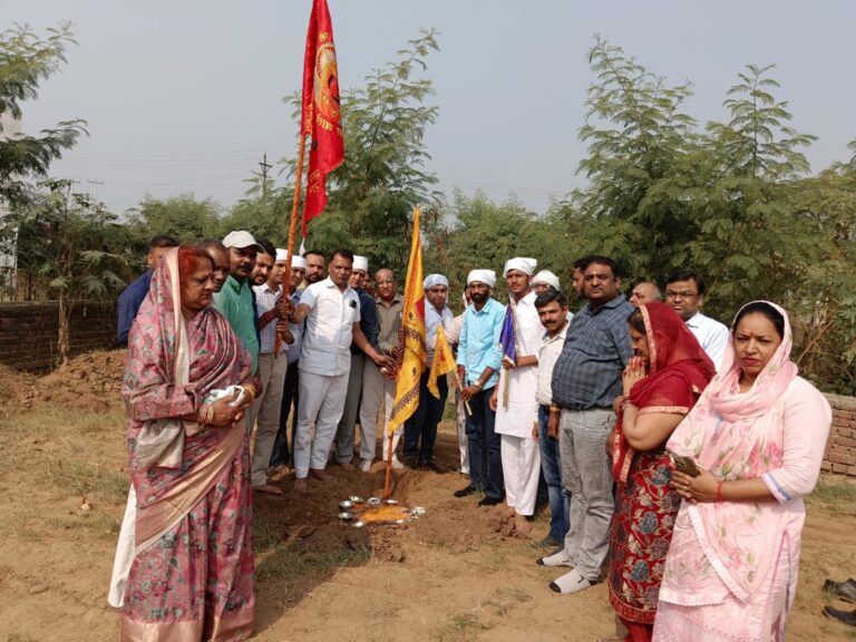 बददी में खाटू श्याम बाबा के मंदिर का भूमि पूजन 