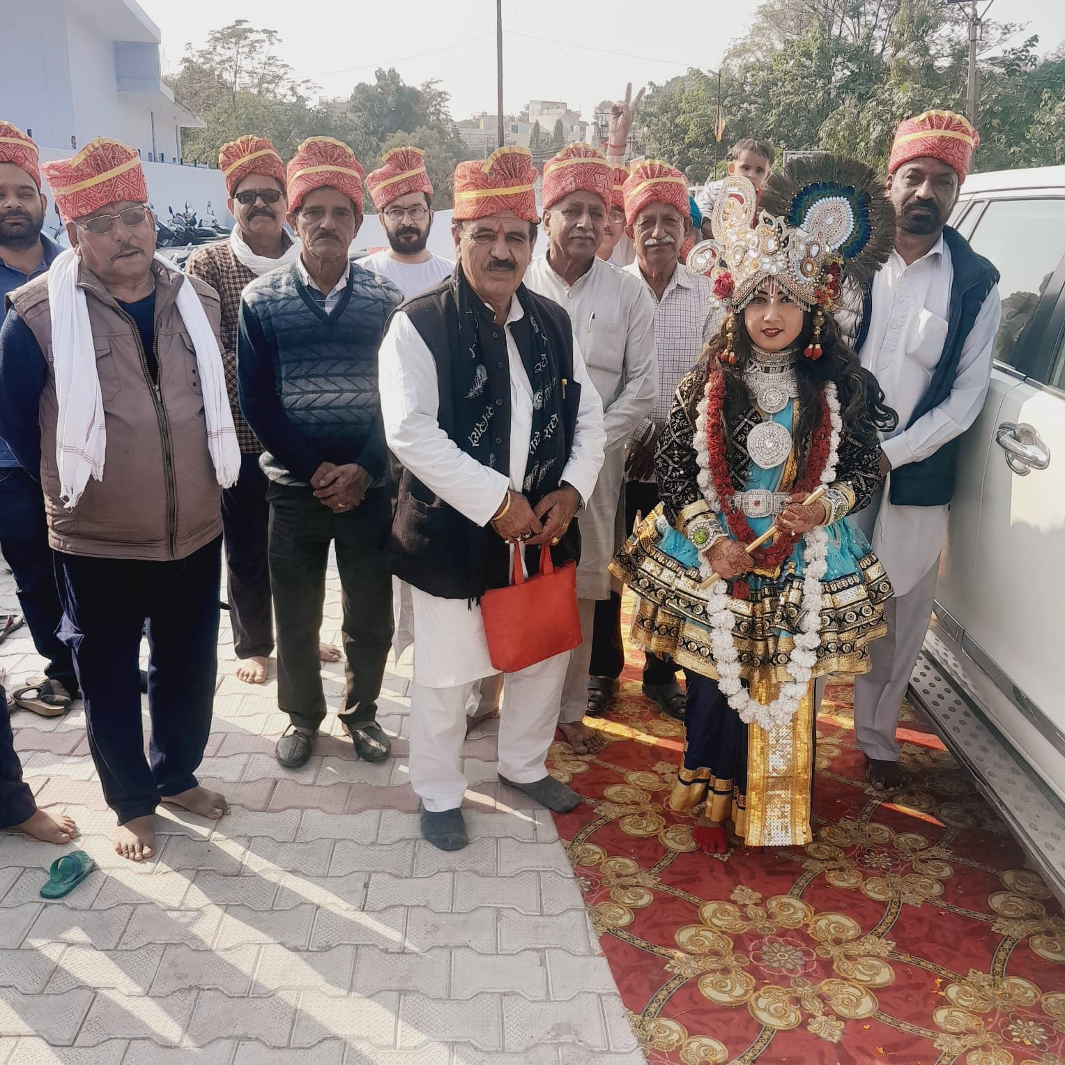 बसोली में चल रही श्रीमद् भागवत कथा के छठे दिन सुनाया कृष्ण रासलीला का प्रसंग