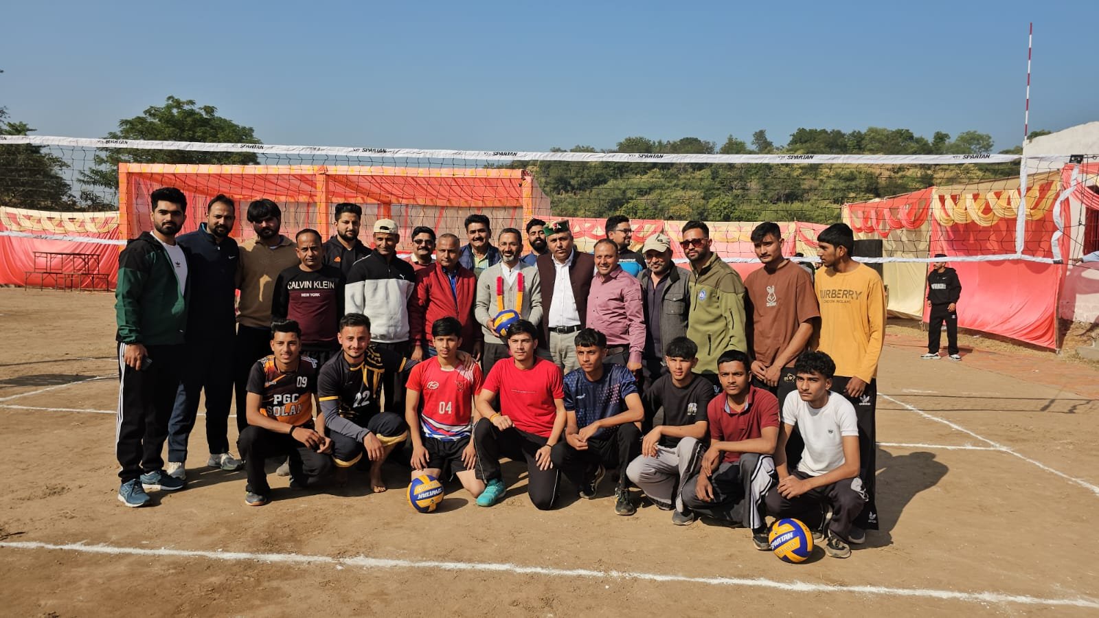युवक मंडल कुंडावाला द्वारा वॉलीबाल प्रतियोगिता का आगाज