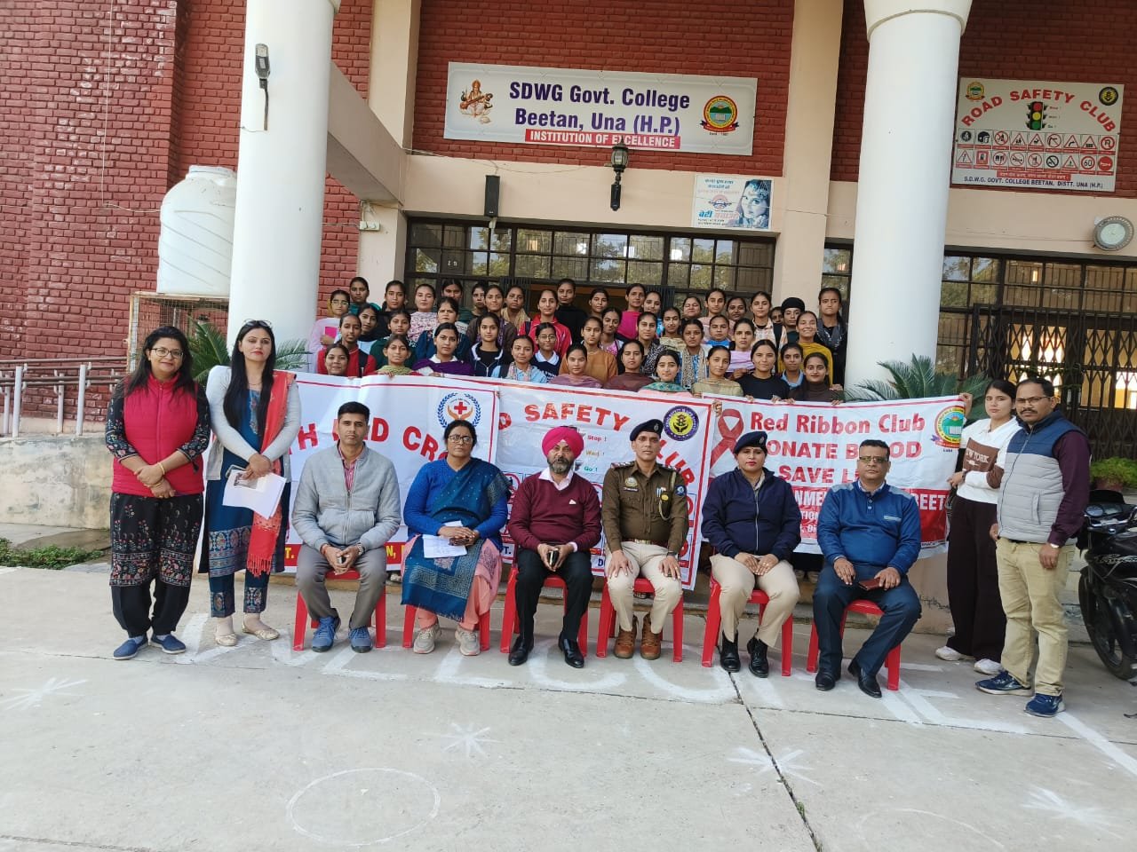 संत ढांगू वाले गुज्जर राजकीय महावि‌द्यालय बीटन में प्रभारी सुनील सांख्यान ने की शिरकत
