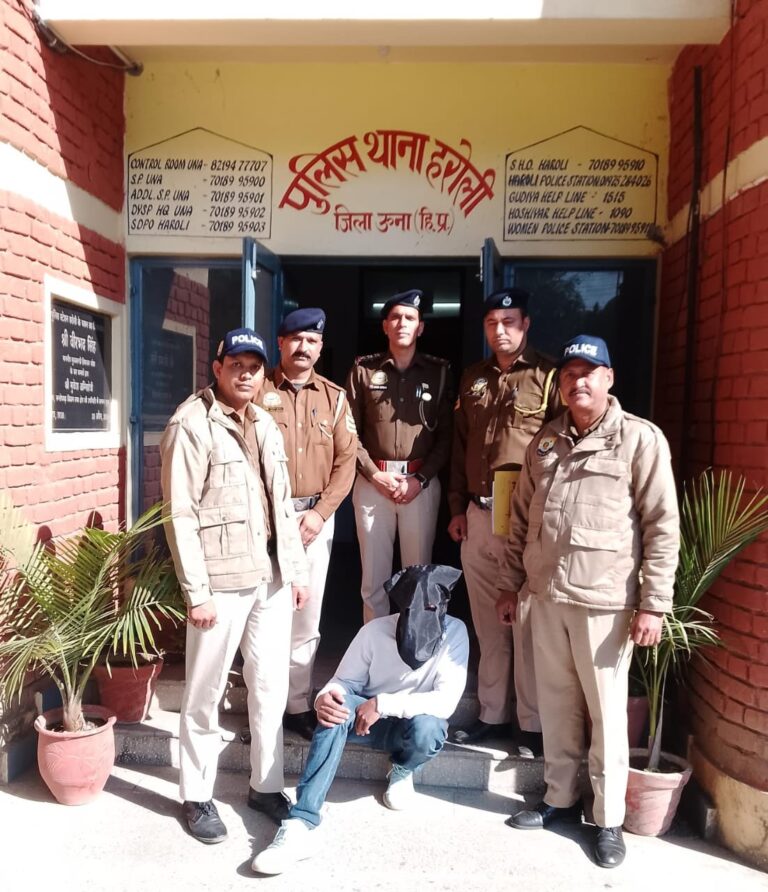 घालूवाल की दुकानों में चोरी करने वाला आया हरोली पुलिस की गिरफ्त में