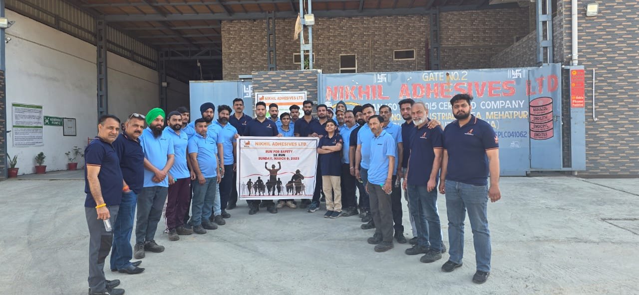 जिला ऊना के मैहतपुर मे निखिल अधेसिवस लिमिटेड में मनाया गया राष्ट्रीय सुरक्षा सप्ताह