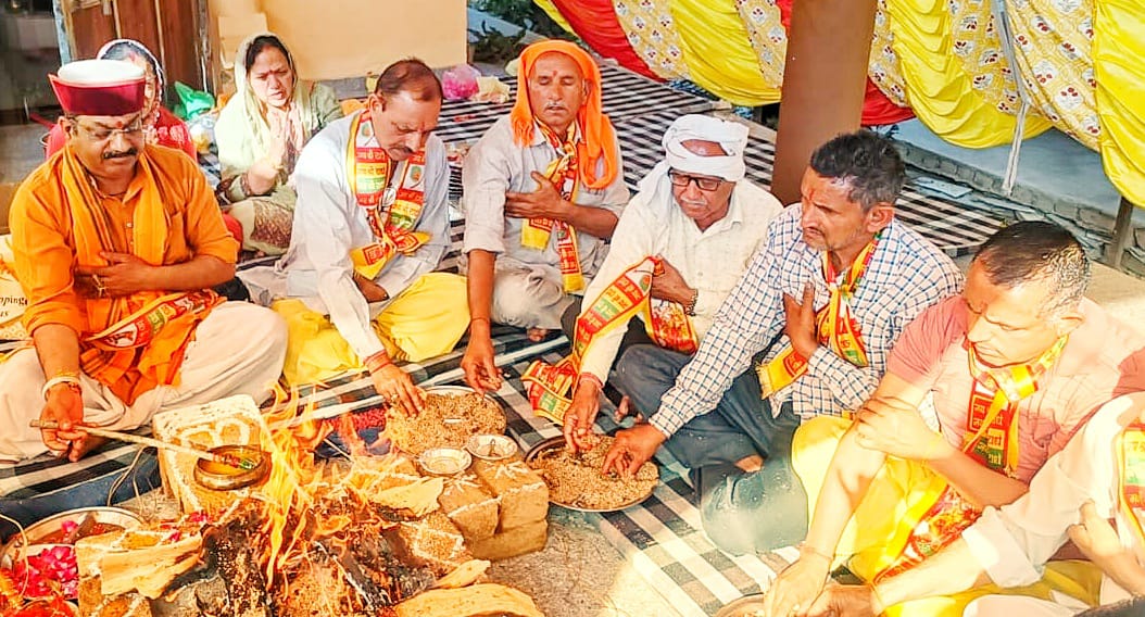 बंगाणा ठाकुरद्वारा थानाखास में आस्था का जनसैलाब, धूमधाम से मनाया श्री हनुमान जन्मोत्सव