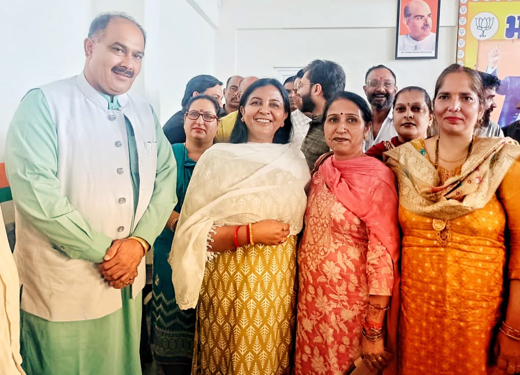 कांग्रेस सरकार ने 60 वर्षों तक संविधान निर्माता डॉ भीमराव अंबेडकर को नहीं दिया मान सम्मान: इंदु गोस्वामी