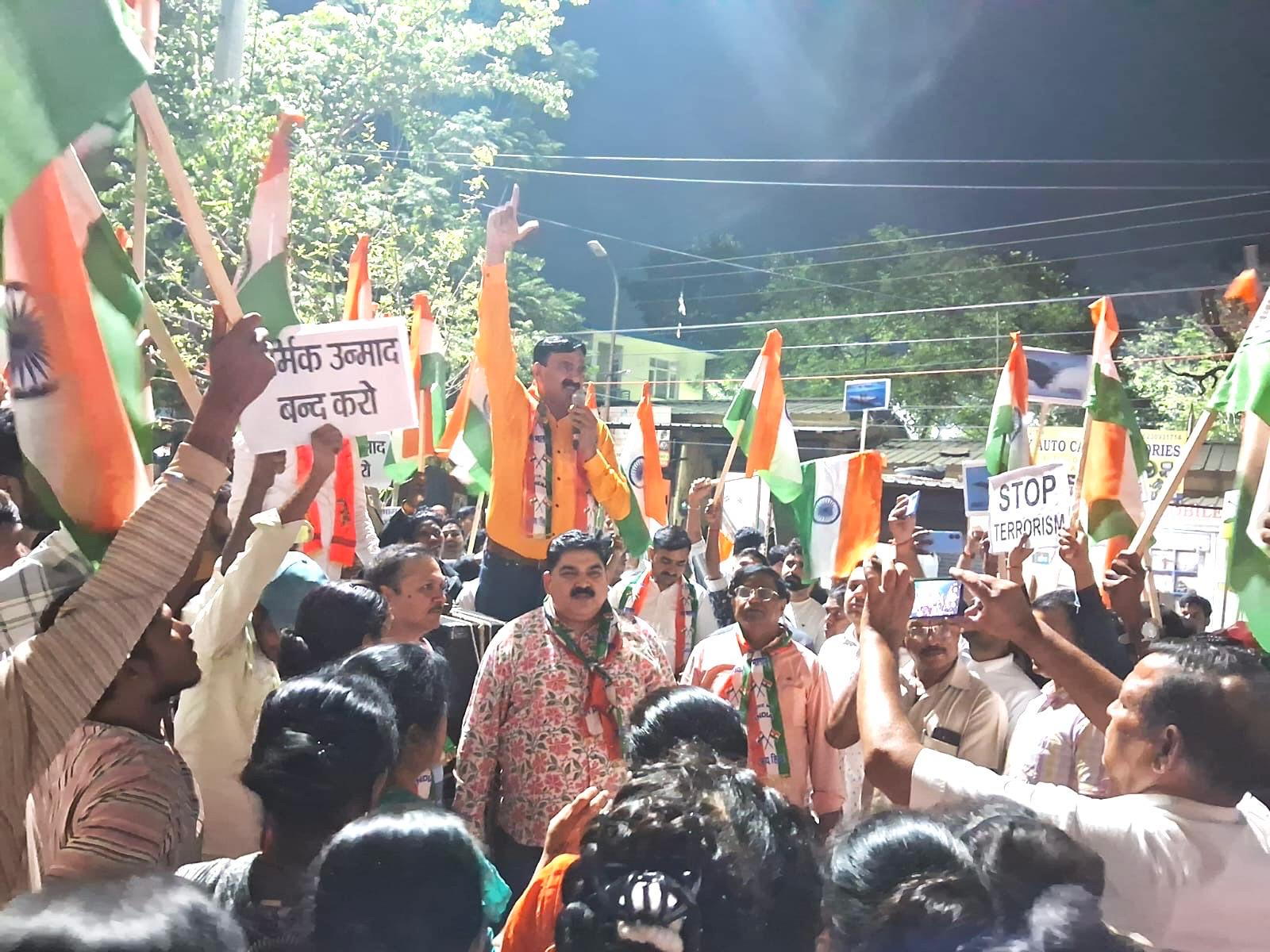 Himachal News: भारत विकास परिषद ने बद्दी में निकाली आक्रोश रैली