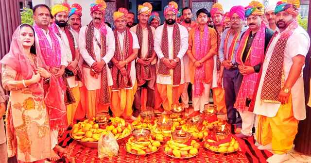 बंगाणाः मां भगवती के जागरण में दिखा शोभायात्रा और भक्ति का अद्भुत संगम