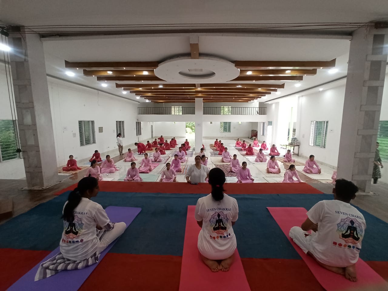 अंतर्राष्ट्रीय योग दिवस पर B.Ed. कॉलेज समूर खुर्द में सामूहिक योग अभ्यास संपन्न