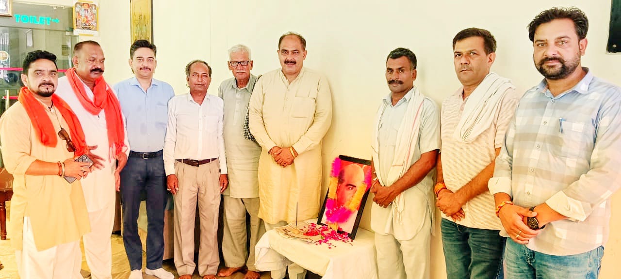 कुटलैहड़ भाजपा मंडल ने श्यामा प्रसाद मुखर्जी पुण्यतिथि पर रखा कार्यक्रम, भुट्टो ने अर्पित किए श्रद्धासुमन