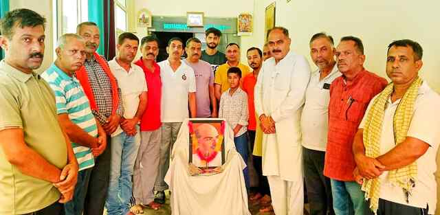 बंगाणा: भाजपा कार्यालय में श्यामा प्रसाद मुखर्जी, श्रद्धांजलि सभा आयोजित