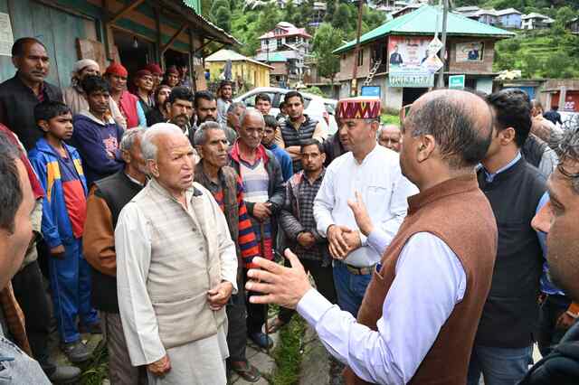 सराज में आपदा से 500 करोड़ से अधिक का ढांचागत नुकसान: जयराम ठाकुर
