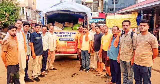 सोलहसिंगी धार के नवयुवक मंडल हटवाना ने दिखाया मानवता का परिचय