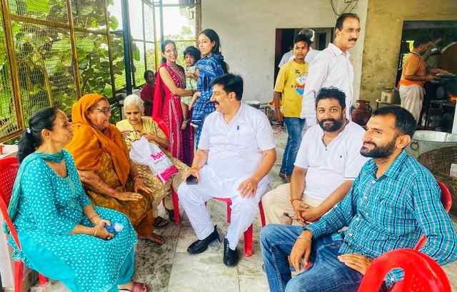 विधायक विवेक शर्मा ने जोगी पंगा कार्यालय में सुनी जन समस्याएं, समाधान करने के आदेश