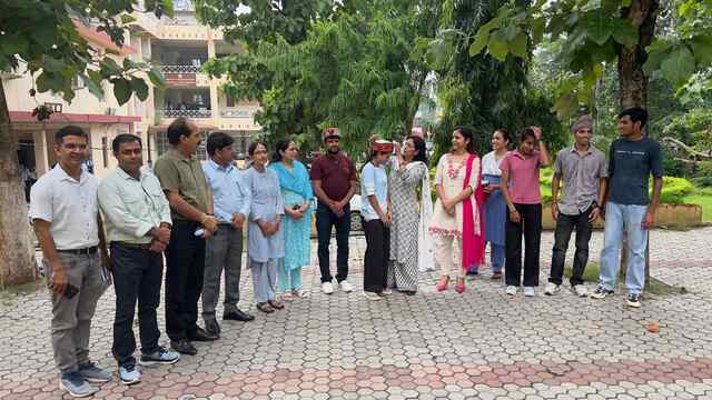 राजकीय महाविद्यालय में जिला स्तरीय मैराथन स्पर्धा का आयोजन
