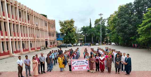 महाविद्यालय ऊना में ‘अंतरराष्ट्रीय युवा दिवस’ पर एचआईवी-फ्री हिमाचल शपथ का आयोजन