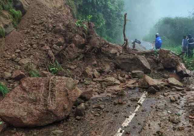 48 घंटे की भारी बारिश से लोनिवि बंगाणा का 7 करोड़ का नुक्सान