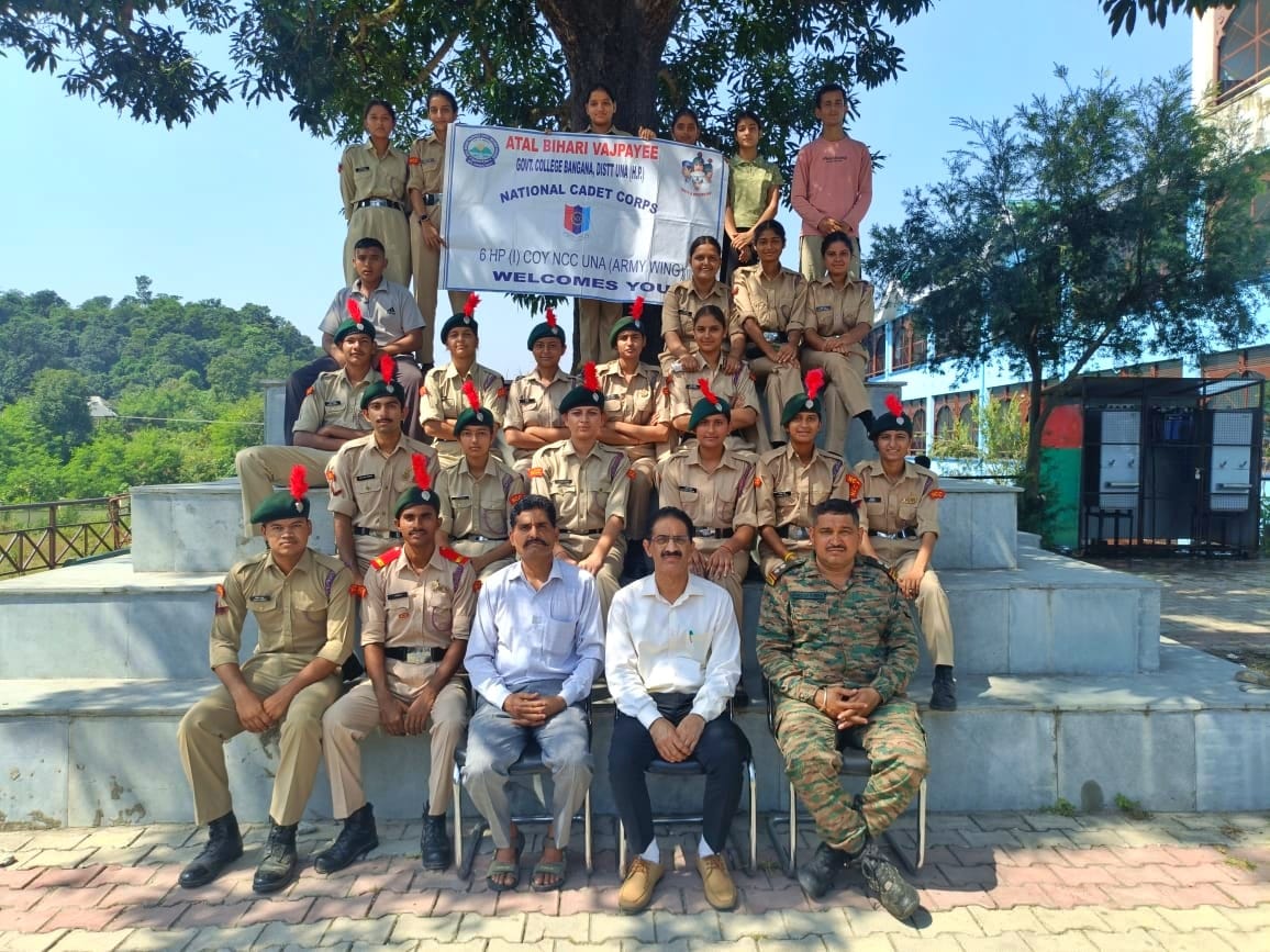 एनसीसी कैडेट्स ने महाविद्यालय बंगाणा में स्वच्छता अभियान आयोजित किया 