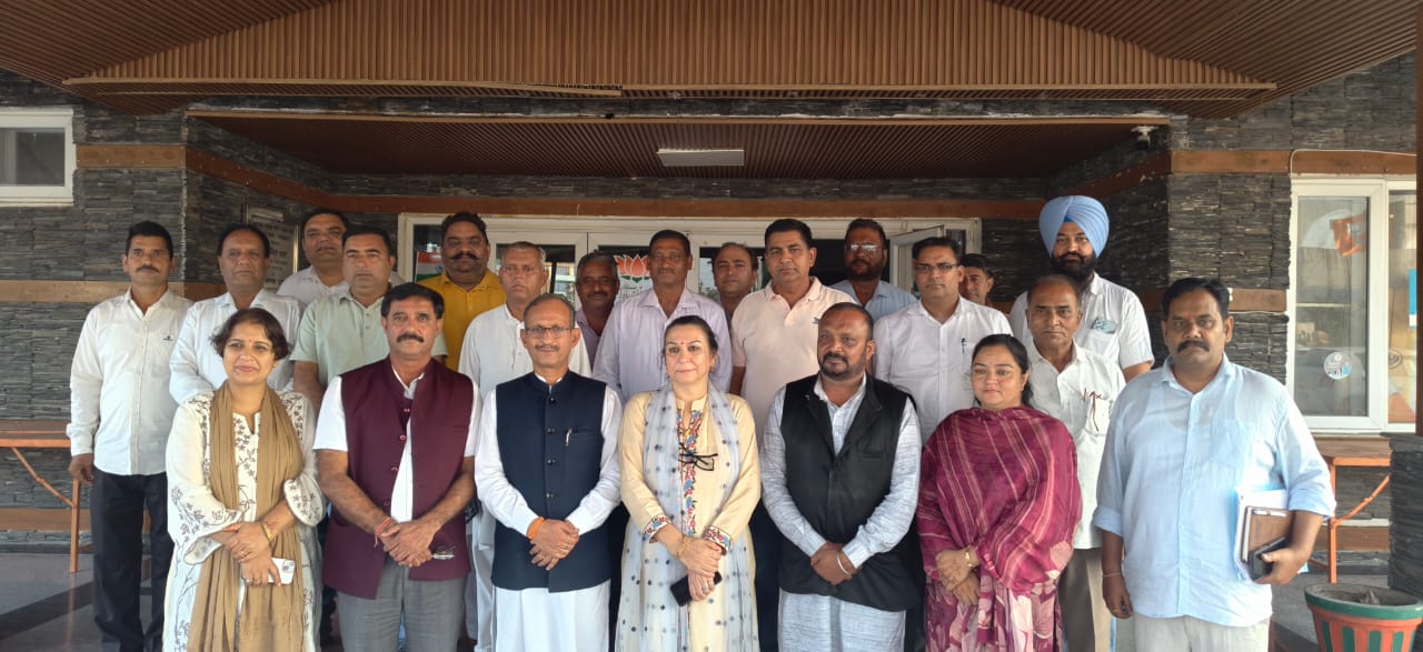 भारतीय जनता पार्टी ने उना जिला महिला मोर्चा का गठन किया