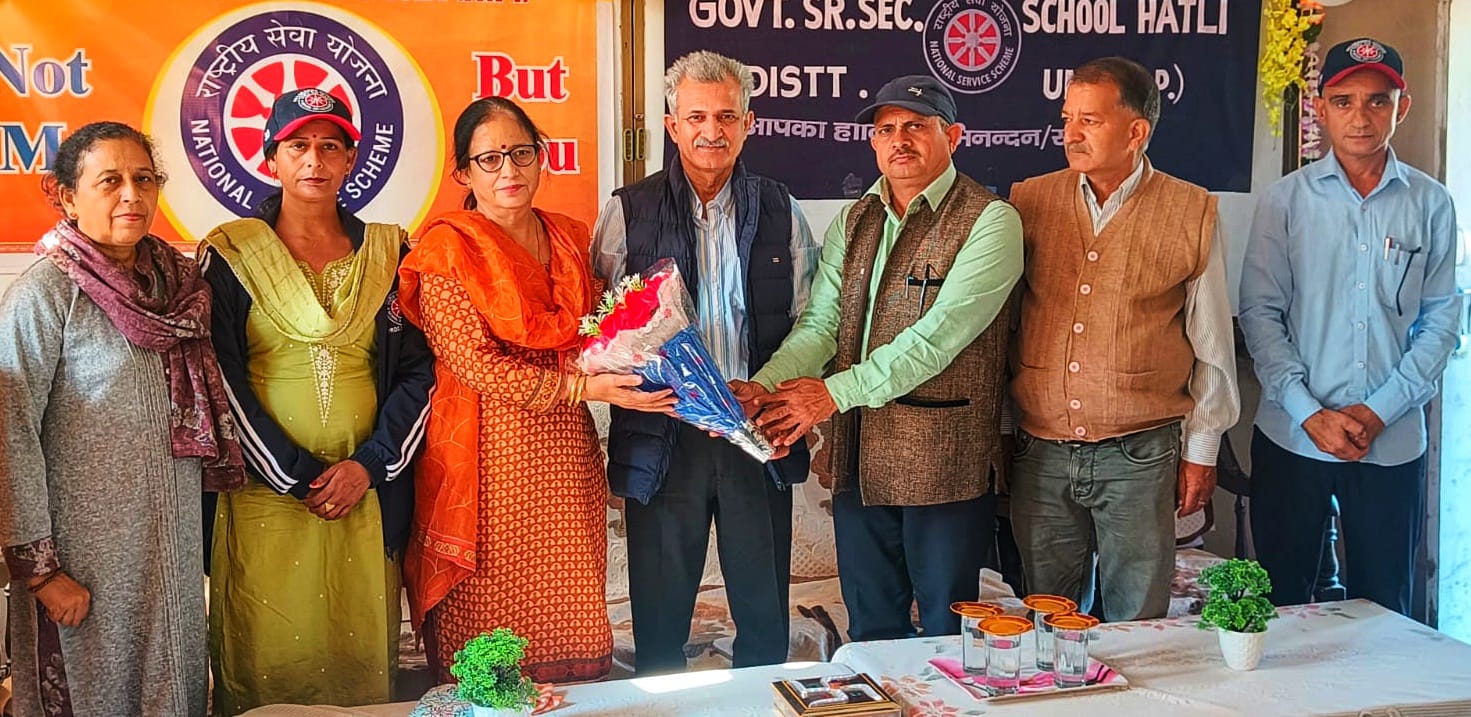 बंगाणा के हटली स्कूल में एन एस एस कैम्प का समापन, प्रतिभागियों को किया सम्मानित