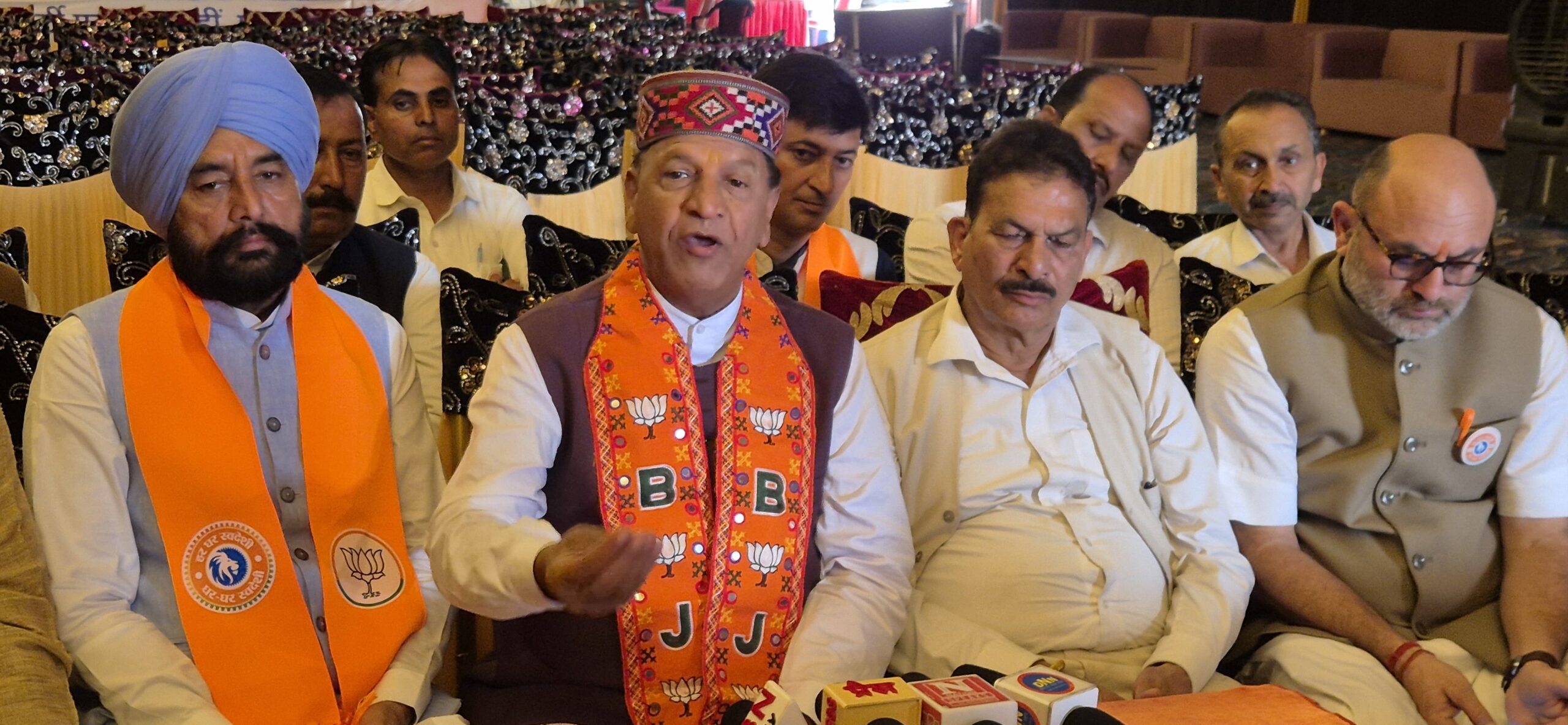 Himachal News: जनविरोधी पार्टी है कांग्रेस: बिंदल