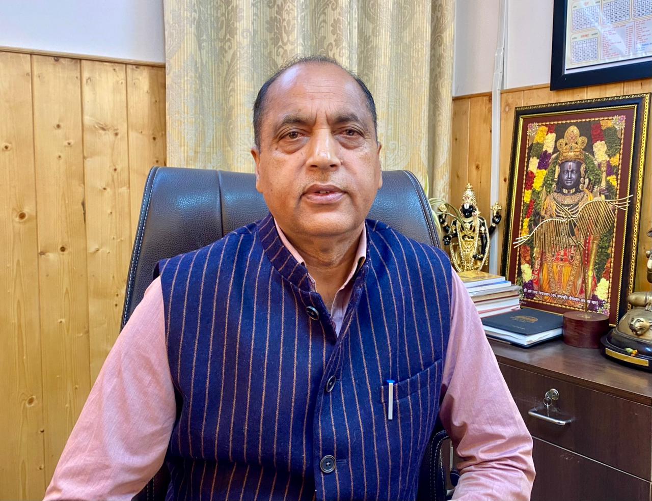 हिम केयर से इलाज भी न देने वाली सरकार संवेदनहीन: जयराम ठाकुर