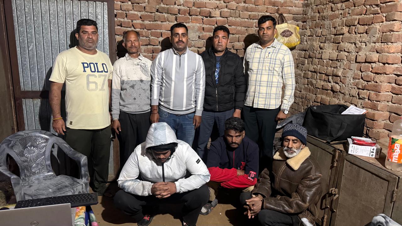 ऊना पुलिस ने 6.16 ग्राम चिट्टे सहित तीन पकड़े