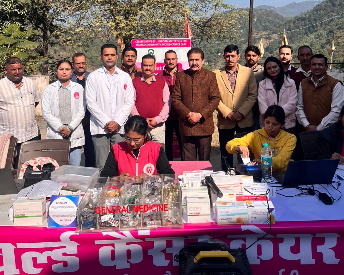 दून विधायक चौधरी राम कुमार ने किया निःशुल्क स्वास्थ्य शिविर का शुभारंभ