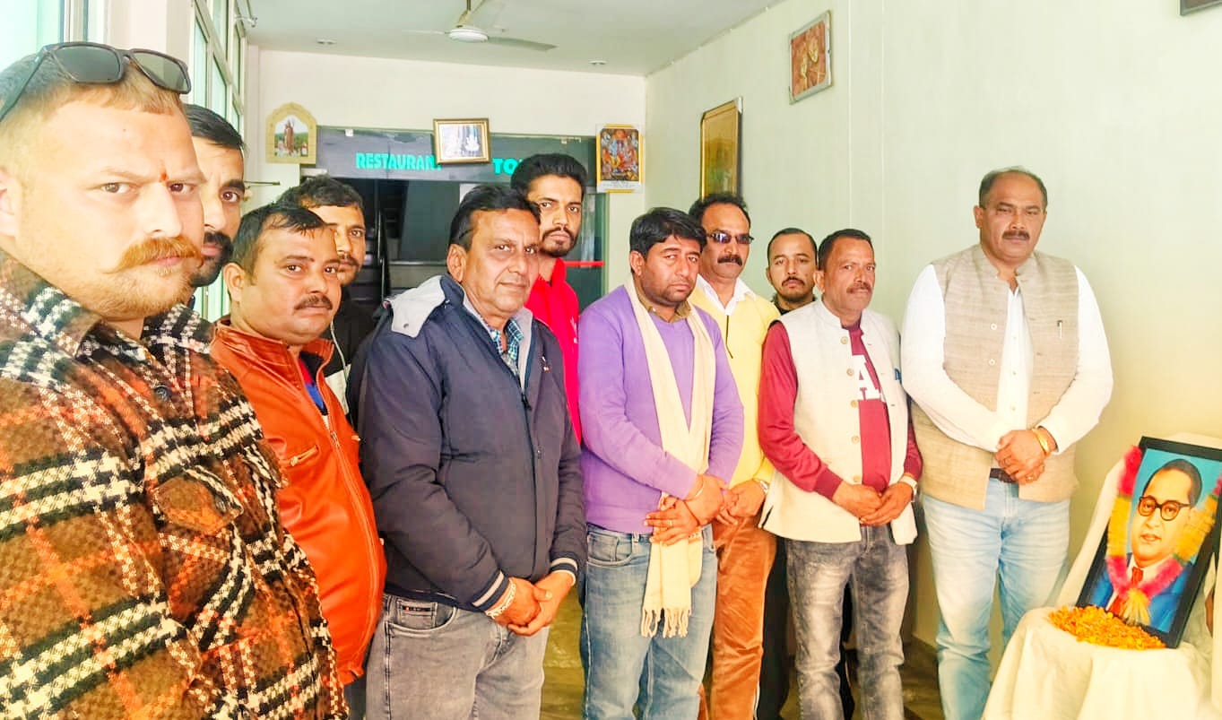 भाजपा नेता भुट्टो ने भारत रत्न डॉ. भीमराव अंबेडकर की पुण्यतिथि पर दी श्रद्धांजलि