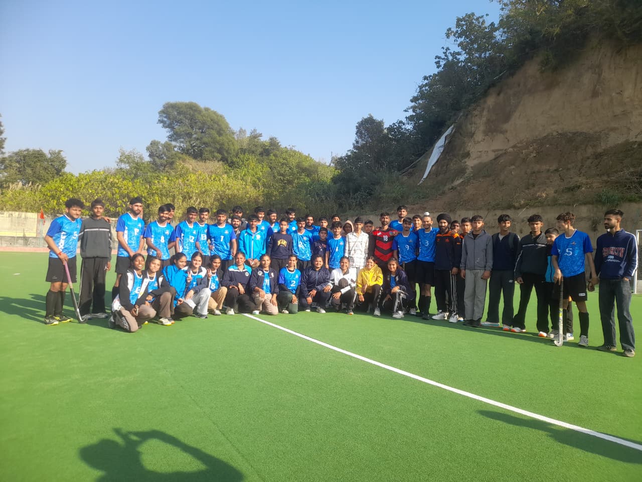 इंदिरा स्टेडियम ऊना में हॉकी चैंपियनशिप के तीसरे दिन फाइनल मुकाबले बेहद रोमांचक रहे