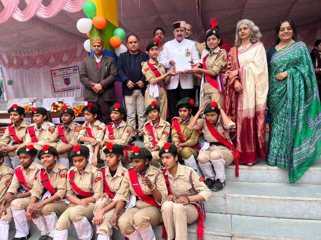 उपमंडल बद्दी में धूमधाम से मनाया गया गणतंत्र दिवस, विधायक रामकुमार चौधरी ने किया ध्वजारोहण