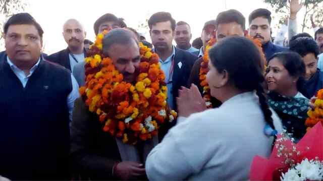 मुख्यमंत्री ने अंब उपमंडल में 16.26 करोड़ की विकास परियोजनाओं का किया लोकार्पण