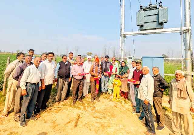 रैंसरी में 220 व 100 केवीए ट्रांसफार्मर स्थापित, कम वोल्टेज की समस्या का जनता को मिल स्थायी समाधान