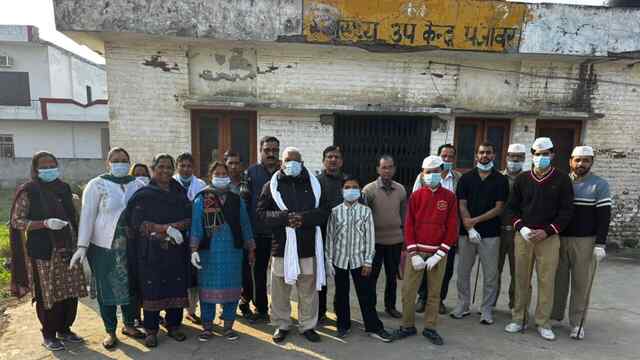 संत निरंकारी मिशन ने पंजावर  में चलाया स्वच्छता अभियान