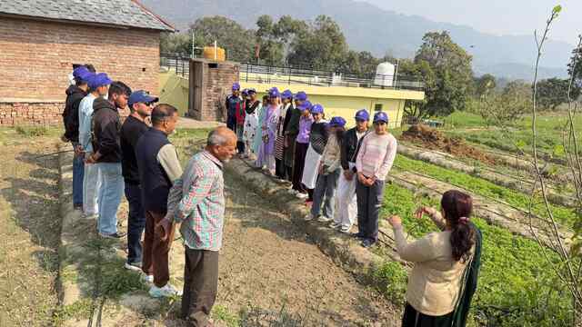 राजकीय महाविद्यालय वंगाणा में चल रहे विशेष शिविर बौद्धिक सत्र का आयोजन