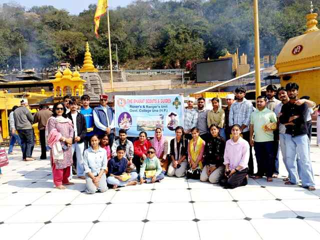 प्रकृति अध्ययन एवं आध्यात्मिक भ्रमण के माध्यम से रोवर-रेंजरों ने दिया एकता का संदेश