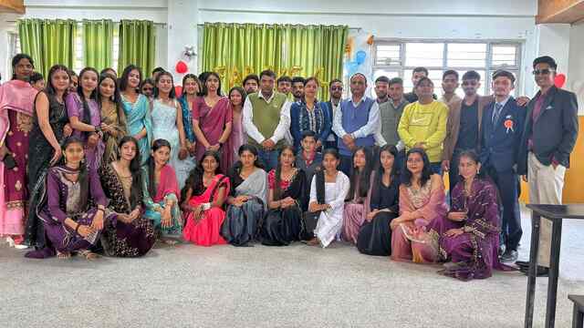 राजकीय महाविद्यालय बंगणा में फेयरवेल समारोह का आयोजन