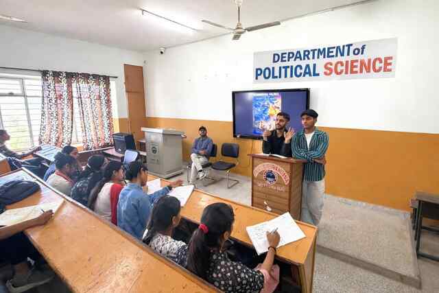 महाविद्यालय वंगाणा में अंतरराष्ट्रीय राजनीति पर सेमिनार का आयोजन