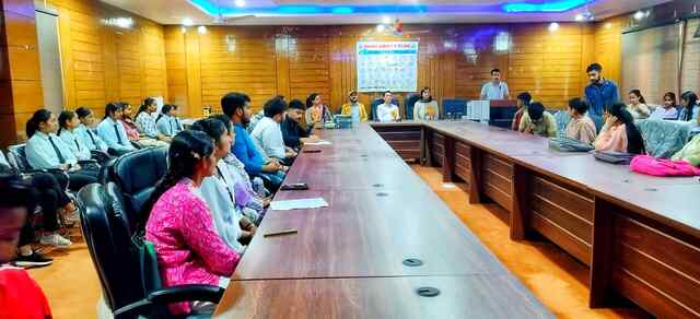 राजकीय महाविद्यालय बंगाणा में सड़क सुरक्षा जागरूकता कार्यक्रम आयोजित 