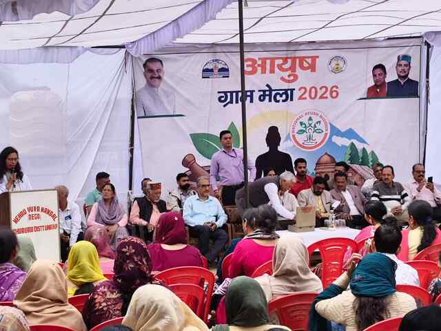 Himachal News: आम आयुष ग्राम मेला चुरुरु (अम्ब) में भव्य आयोजन