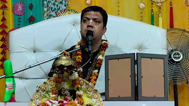 संसार के सभी ग्रंथों का सार व योगशास्त्र है श्रीमद्भागवत कथा, झंंबर में बोले कथा वाचक तरुण डोगरा