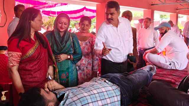 नोबल चैरिटी वेलफेयर सोसाइटी का 29वां रक्तदान व स्वास्थ्य शिविर सम्पन्न