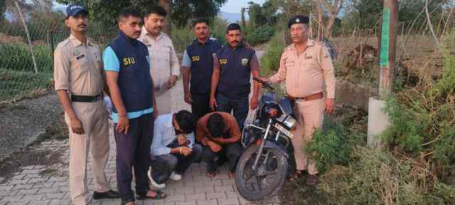 ऊना पुलिस की बड़ी कार्रवाई: 10.29 ग्राम चिट्टा बरामद, पंजाब के दो युवक गिरफ्तार