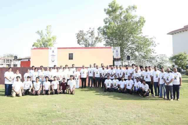 आईआईआईटी ऊना में अंतर्राष्ट्रीय योग दिवस उत्साह और सामूहिक सहभागिता के साथ मनाया